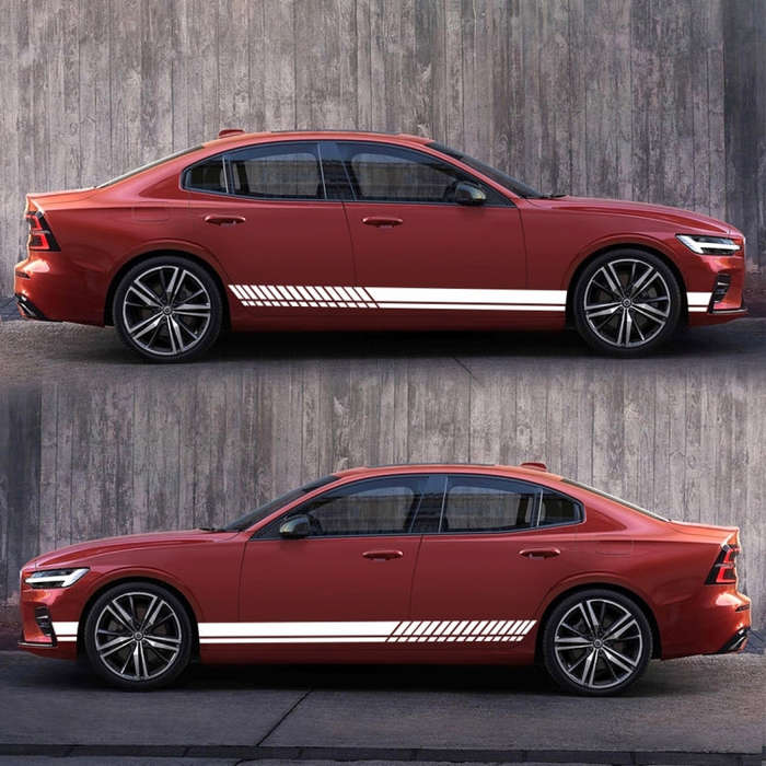 Car Styling Stripe PVC Sticker Auto Decorative Sticker, D-700