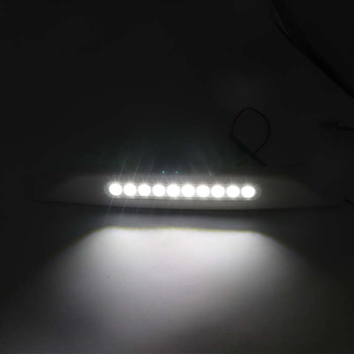 DC 12V 3W 6000K Marine Boat Caravan RV Waterproof LED Spotlights Stair Deck Dome Light Ceiling  L...