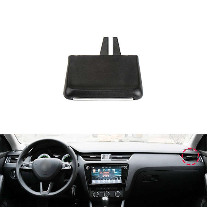 Car Right Side No.4 Air Conditioning Exhaust Switch Paddle for Skoda Octavia 2014-2019, Left Driv...