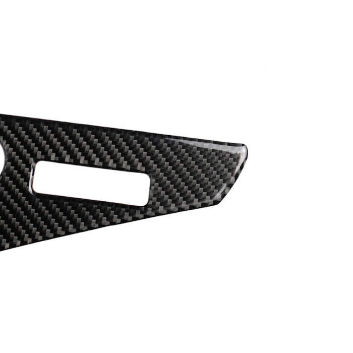 4 PCS Car Carbon Fiber Door Inner Handle Panel Decorative Sticker for Infiniti Q50 2014-2020, Lef...