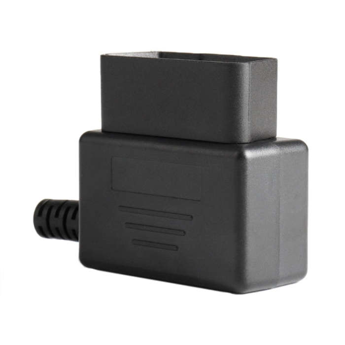 16PIN Car OBD 2 Male Connector OBD Plug + Case + SR, Male
