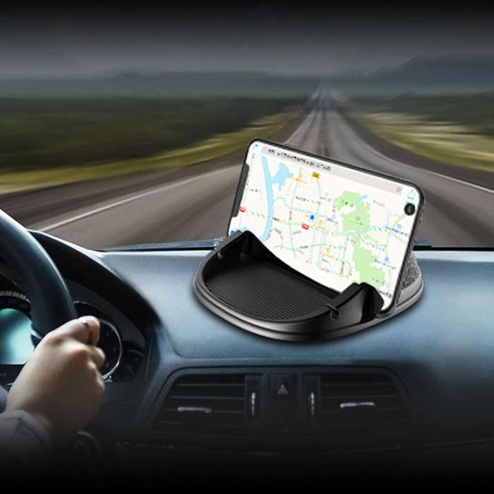 Universal Car Center Console Mount Bracket Phone Navigation Holder, Center Console Phone Holder