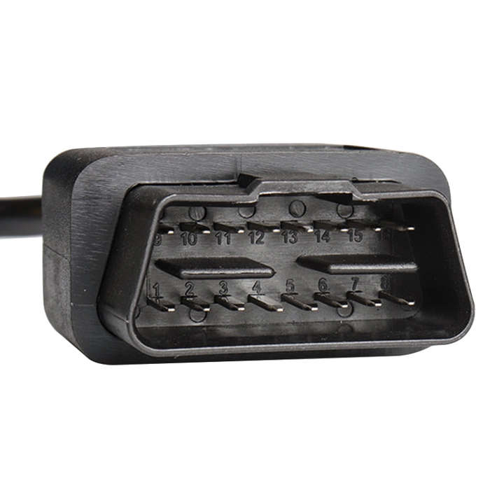 16PIN Male OBD Cable Opening Line OBD 2 Extension Cable for Car Diagnostic Scanner, Cable Length:...