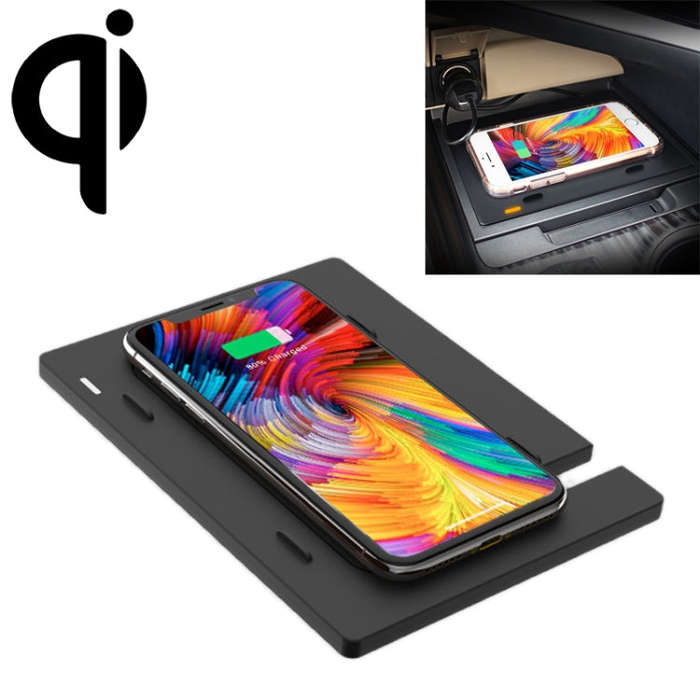 Car Qi Standard Wireless Charger 10W Quick Charging for 2018-2021 Toyota Camry, Left Driving, For...