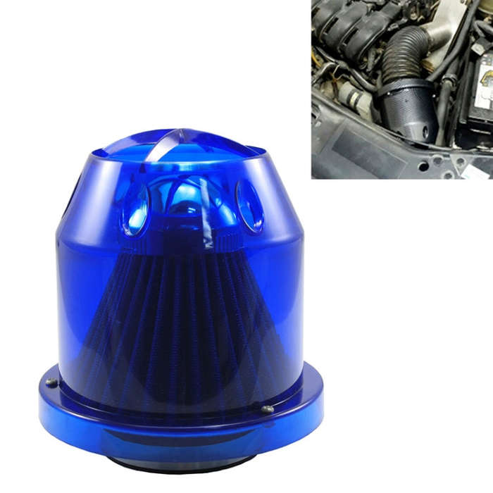 XH-UN005 Car Universal Modified High Flow Mushroom Head Style Intake Filter for 76mm Air Filter, ...