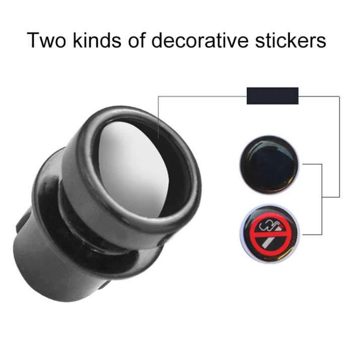 2 PCS / Set Car Cigarette Lighter Dust Cover Plug, Car Cigarette Lighter Dust Cover