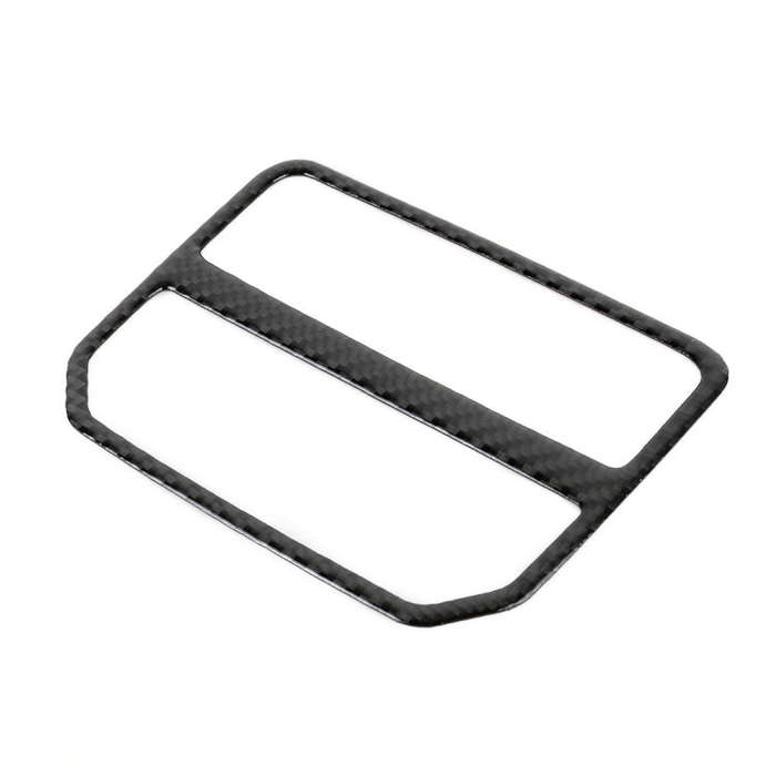 Car Carbon Fiber Rear Air Outlet Frame Decorative Sticker for Volkswagen Tiguan L, Rear Air Outlet