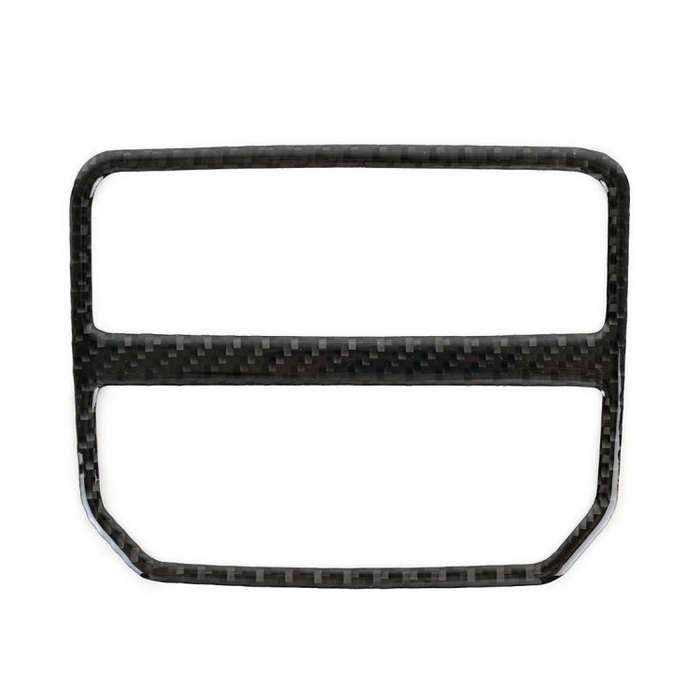 Car Carbon Fiber Rear Air Outlet Frame Decorative Sticker for Volkswagen Tiguan L, Rear Air Outlet
