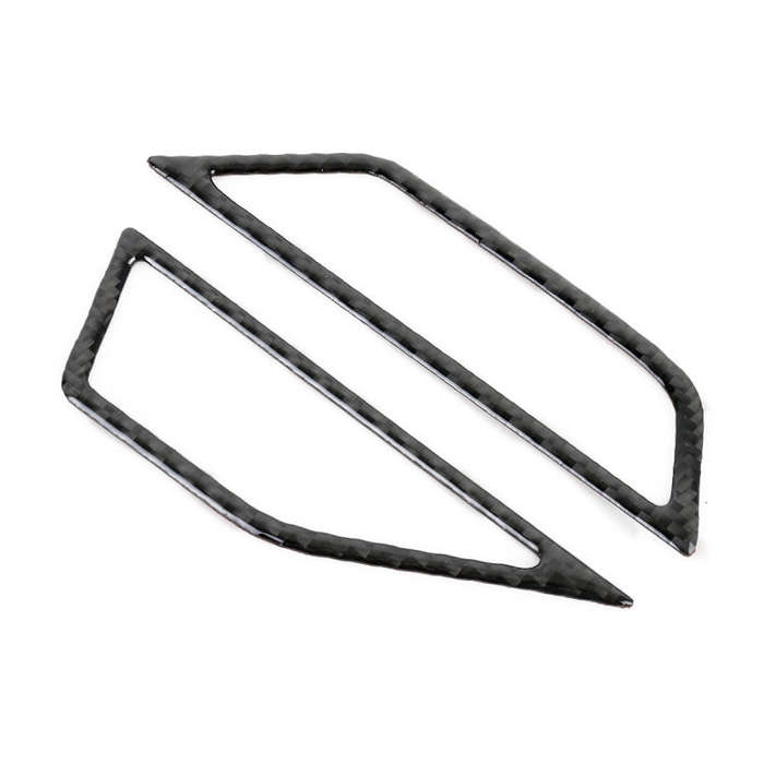 Car Carbon Fiber Dashboard Air Outlet Frame Decorative Sticker for Volkswagen Tiguan L, Dashboard...