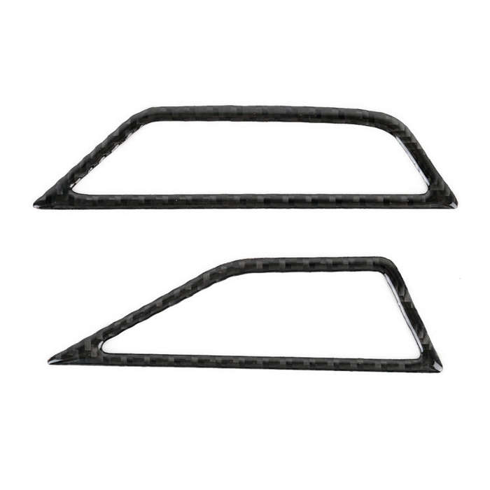 Car Carbon Fiber Dashboard Air Outlet Frame Decorative Sticker for Volkswagen Tiguan L, Dashboard...