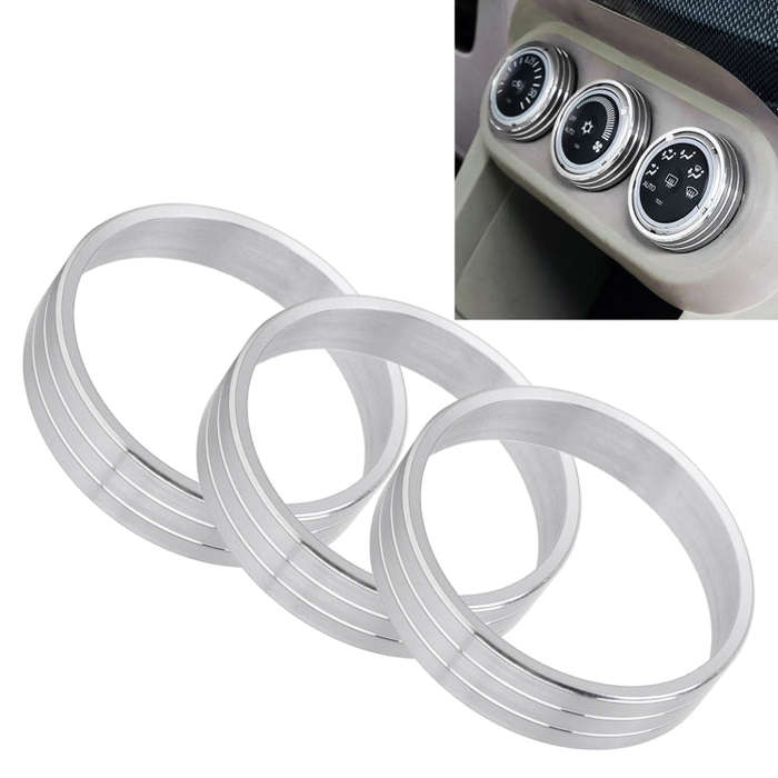 Car Metal Air Conditioner Knob Case for Mitsubishi ASX, For Mitsubishi ASX (Blue), For Mitsubishi...