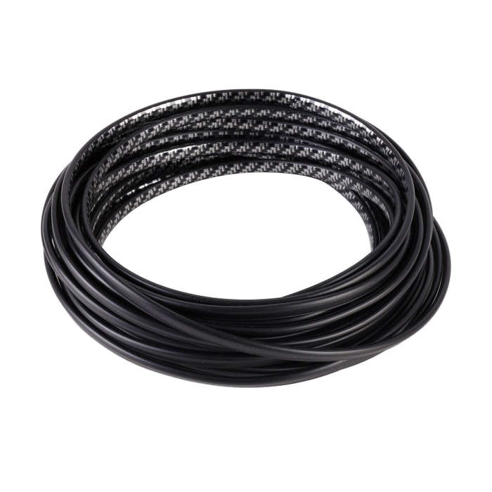 Car Carbon Fiber Texture Decoration Door & Window Seal Decorative Strip, Carbon Fiber