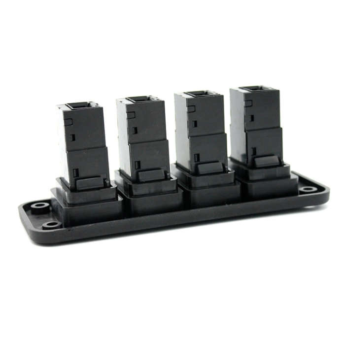 12-24V Car Modified 4-position Switch Panel for Toyota , For Toyota