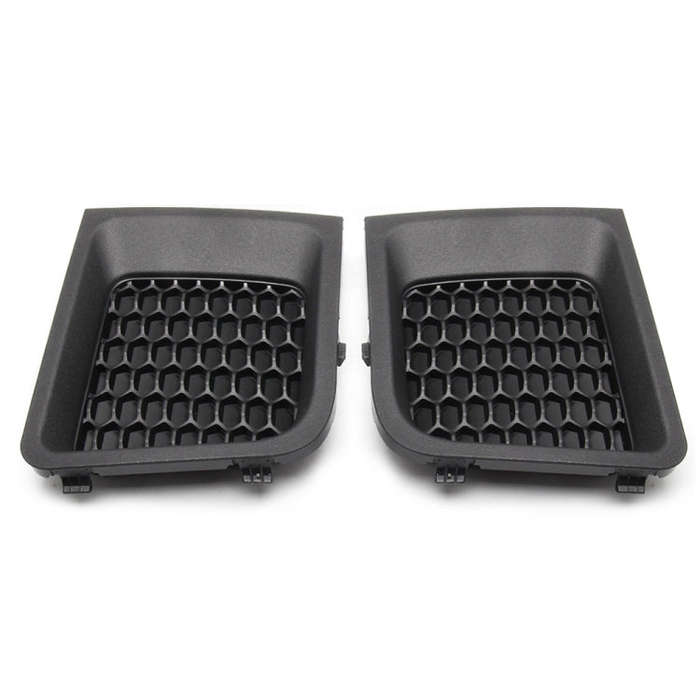2 PCS Car Left + Right Front Bumper Lower Grille Bezel Cover for Jeep Renegade, Left + Right