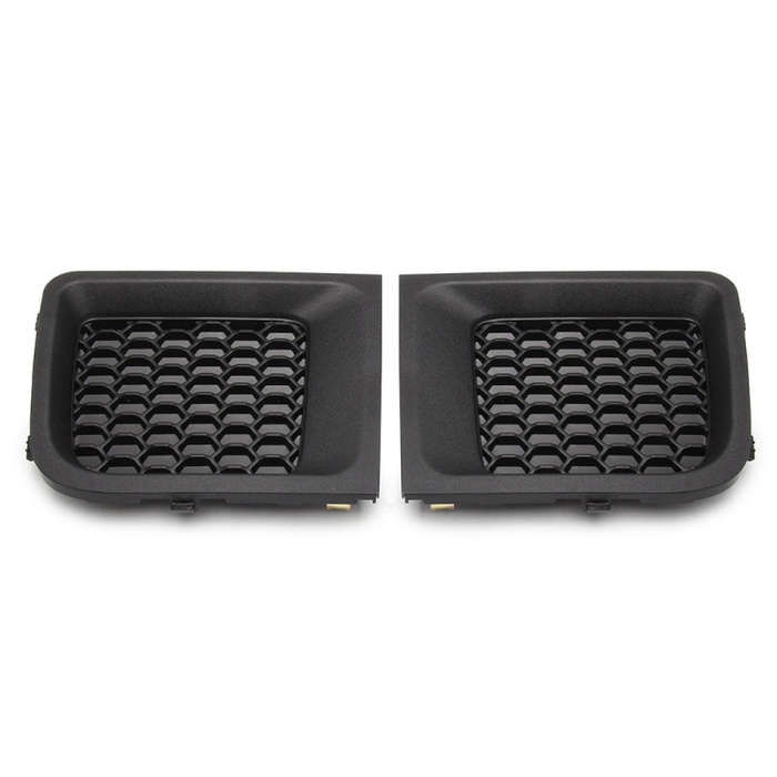 2 PCS Car Left + Right Front Bumper Lower Grille Bezel Cover for Jeep Renegade, Left + Right