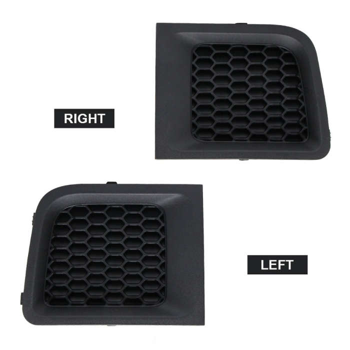 2 PCS Car Left + Right Front Bumper Lower Grille Bezel Cover for Jeep Renegade, Left + Right