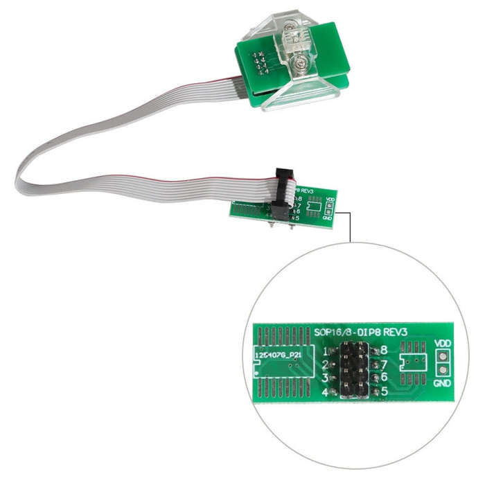 Car Soic 8 Clip Xprog Anti-theft Data Reading Adapter, Anti-theft Data Reading Adapter