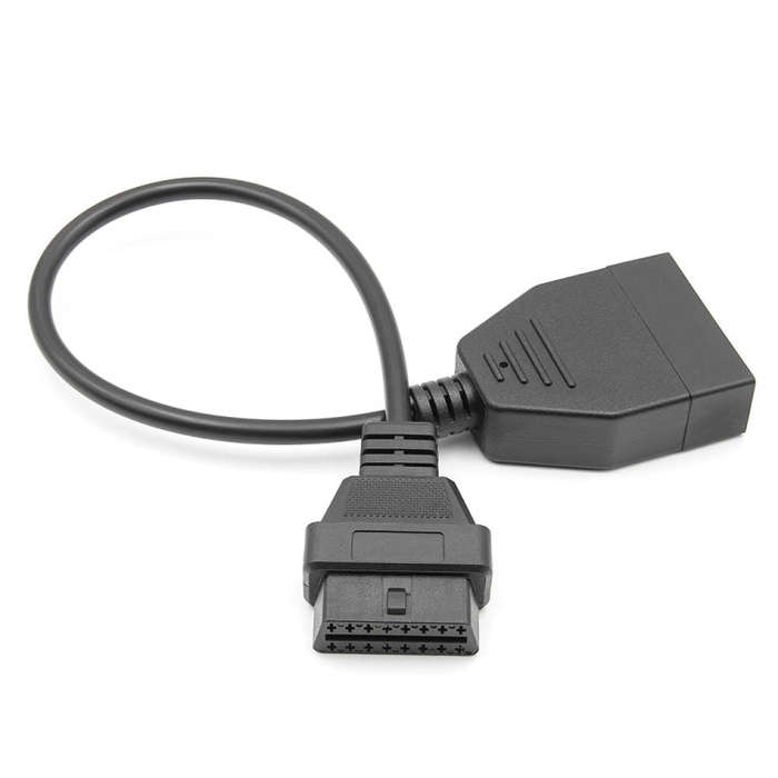 12Pin to 16Pin Car OBD2 Conversion Cable OBDII Diagnostic Adapter Cable for GM, 12Pin to 16Pin fo...