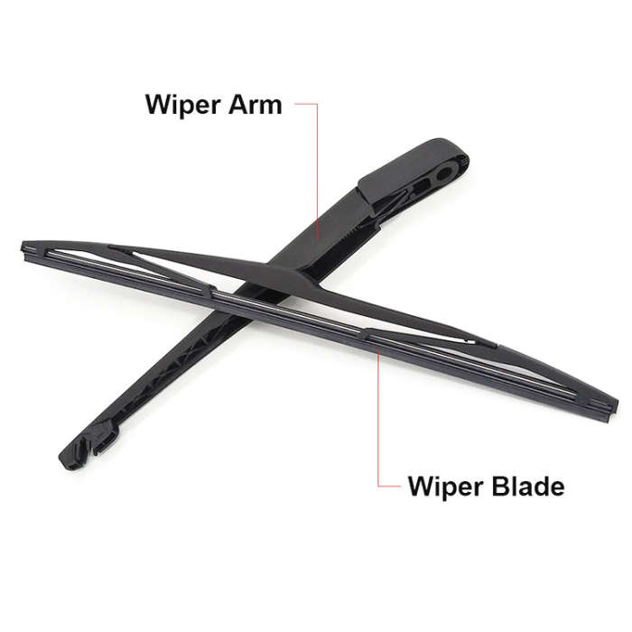 JH-BMW09 For BMW X3 E83 2004-2010 Car Rear Windshield Wiper Arm Blade Assembly 61 62 3 400 708, F...