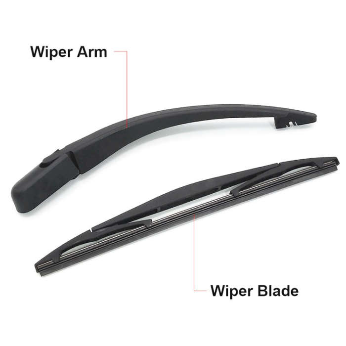 JH-PG02 For Peugeot 107 2005- Car Rear Windshield Wiper Arm Blade Assembly 6405V5, For Peugeot 10...