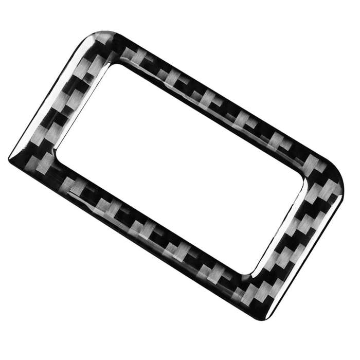 Car Carbon Fiber Trunk Switch Sticker for Audi A6L / A7 2019-, Left and Right Drive Universal, Tr...