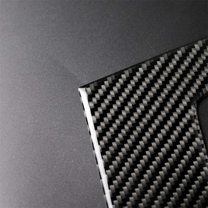 Carbon Fiber Car Central Control CD Panel Decorative Sticker for BMW E90 / E92 2005-2012, High Ed...