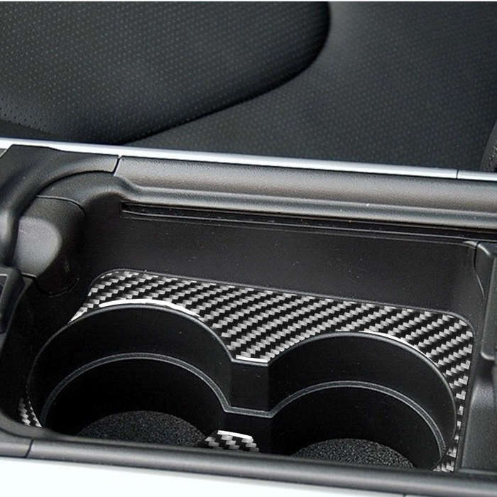 Car Carbon Fiber Handrail Cup Holder Decorative Sticker for Mazda RX8 2004-2008, Left Drive, Hand...