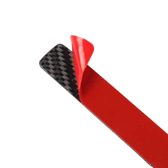 Car Carbon Fiber German Flag Pattern Rearview Mirror Anti-collision Sticker for Audi TT, Left and...