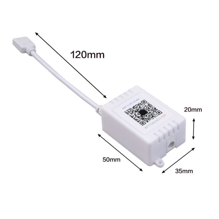 JH-RGB03 DC5.5x2.1mm Interface Bluetooth LED RGB Controller, JH-RGB03