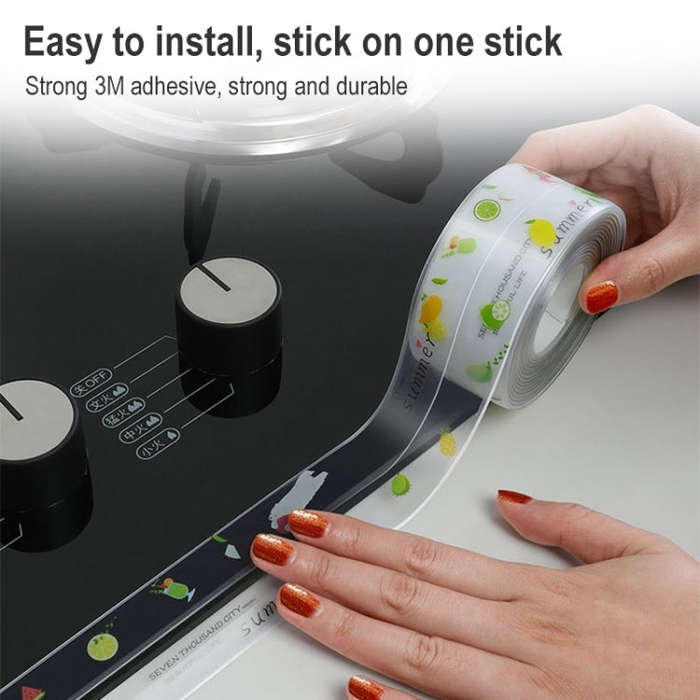 Kitchen Beauty Stitching Stickers Waterproof Mildew Proof Moisture Proof High Temperature Sticker...