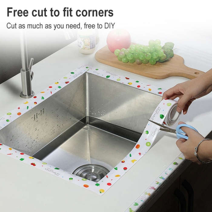 Kitchen Beauty Stitching Stickers Waterproof Mildew Proof Moisture Proof High Temperature Sticker...