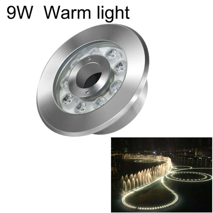 Landscape Ring LED Stainless Steel Underwater Fountain Light