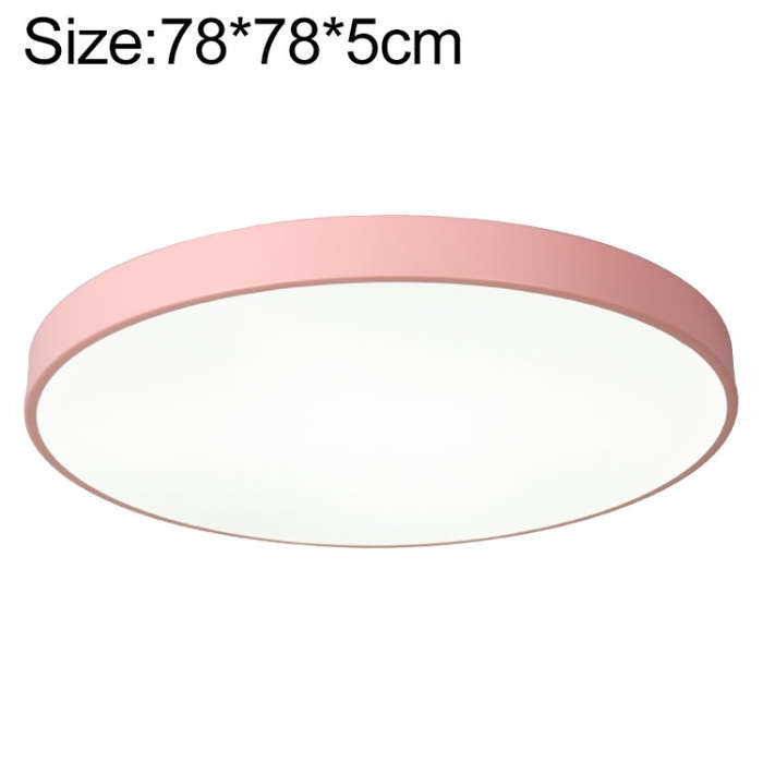 Macaron LED Round Ceiling Lamp, White Light, 23cm, 30cm, 40cm, 50cm, 60cm, 78cm
