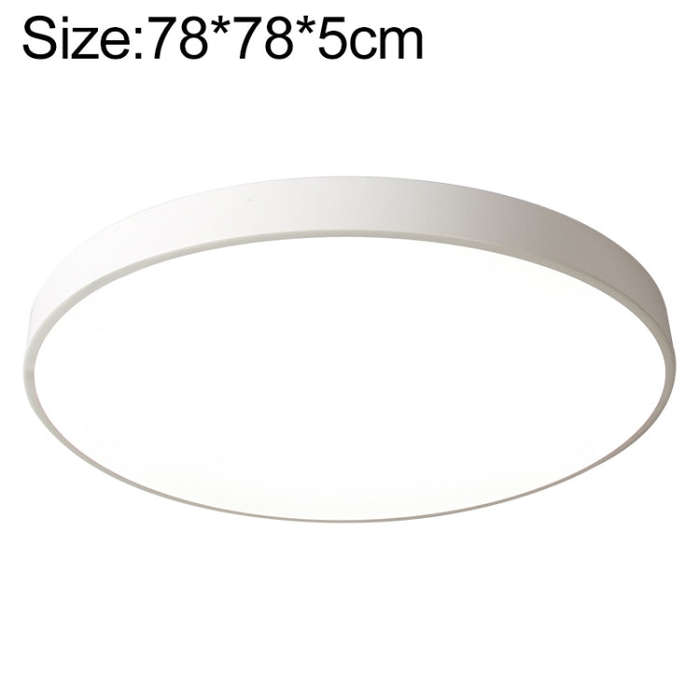 Macaron LED Round Ceiling Lamp, White Light, 23cm, 30cm, 40cm, 50cm, 60cm, 78cm
