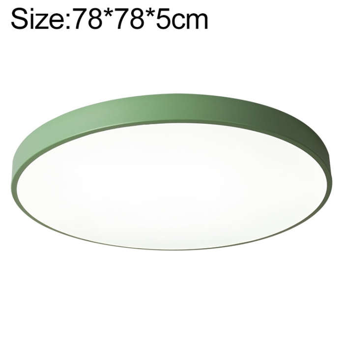 Macaron LED Round Ceiling Lamp, Stepless Dimming