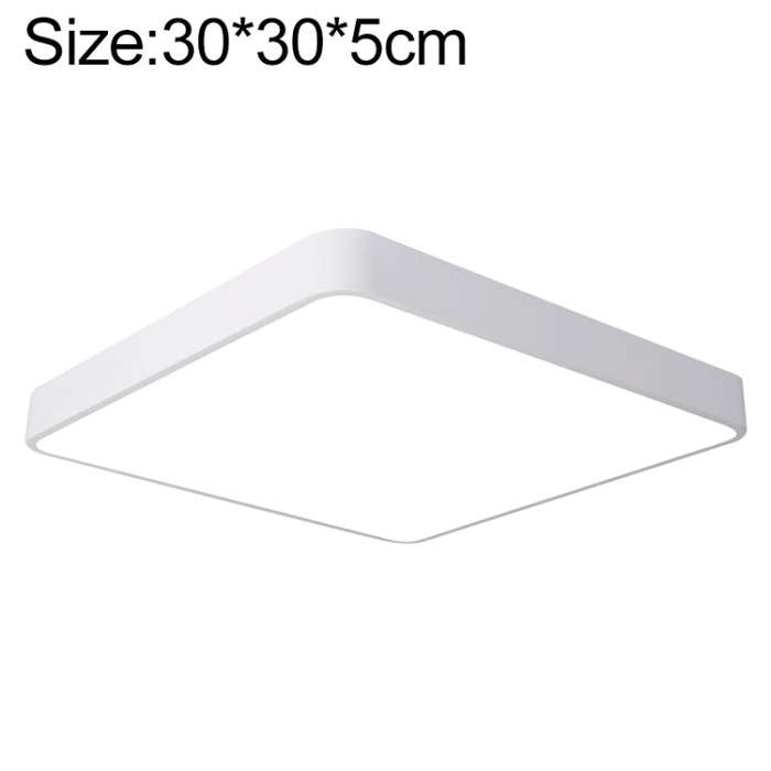 Macaron LED Square Ceiling Lamp, 3-Colors Light, 30cm, 40cm, 50cm, 60cm