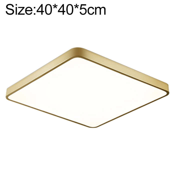 Macaron LED Square Ceiling Lamp, 3-Colors Light, 30cm, 40cm, 50cm, 60cm