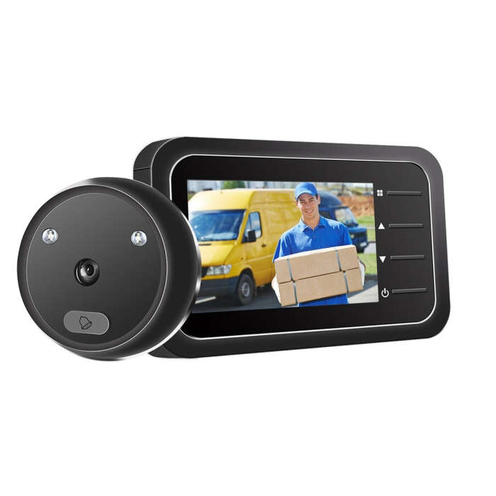 ESCAM C22 2.4 inch Screen Digital Door Viewer, Support Night Vision, TF Card, Take Photos and Vid...