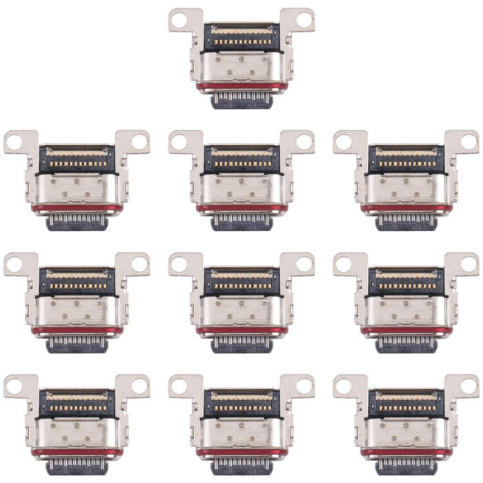 10 PCS Charging Port Connector, For Samsung Galaxy Z Flip, For Samsung Galaxy S21 FE, For Samsung...
