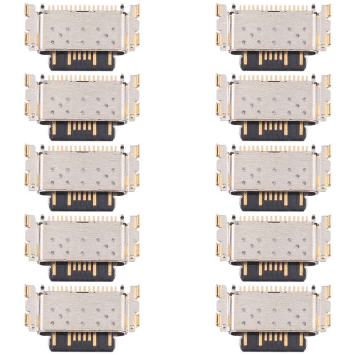 10 PCS Charging Port Connector, For Samsung Galaxy Z Flip, For Samsung Galaxy S21 FE, For Samsung...