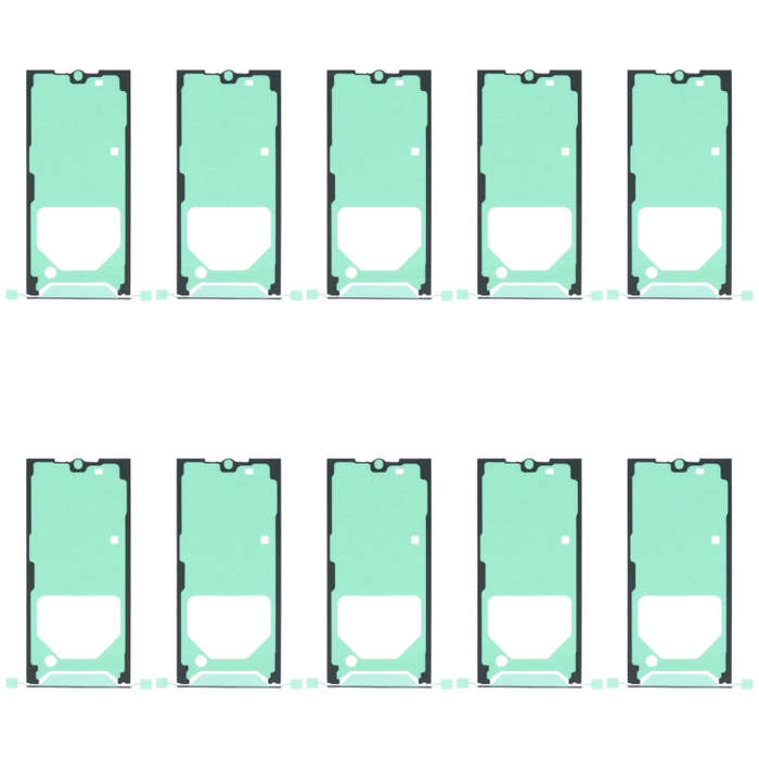 10 PCS Front Housing Adhesive, For Samsung Galaxy S22 5G, For Samsung Galaxy S22+ 5G, For Samsung...