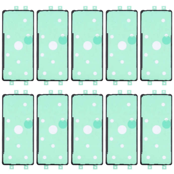 10pcs Back Housing Cover Adhesive, For Samsung Galaxy A80 SM-A805, For Samsung Galaxy Z Flip SM-F...