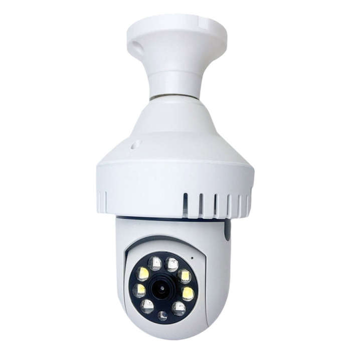 DP36 1080P Smoke Alarm Bulb WiFi Camera, Support IR Night Vision / Motion Detection / Two-way Voi...