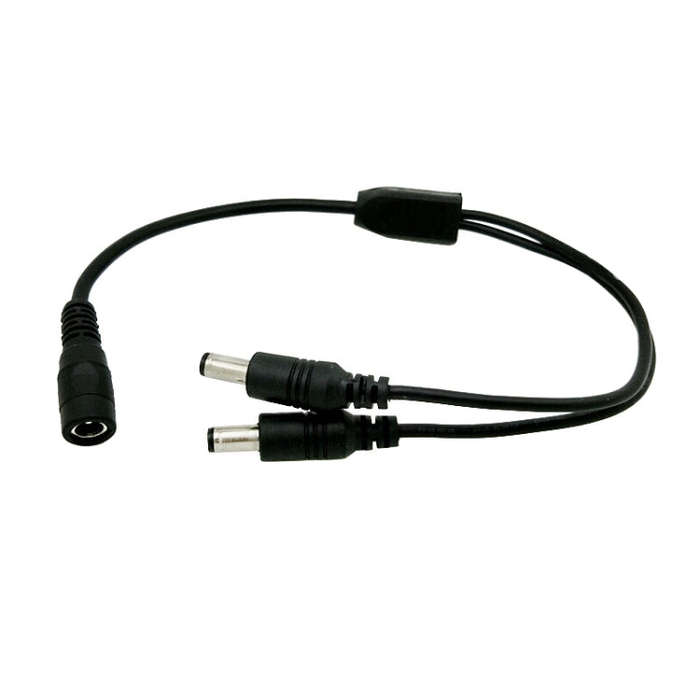 DC Female to DC Male Power Connection Extension Cable, 0.37m 3 in 1, 0.37m 4 in 1, 0.37m 6 in 1, ...