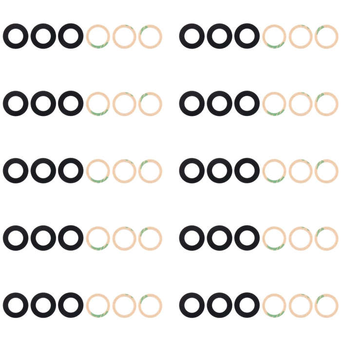 10set Back Camera Lens, For Samsung Galaxy M54 SM-M546B, For Samsung Galaxy M14 SM-M146B, For Sam...
