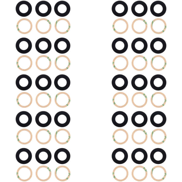10set Back Camera Lens, For Samsung Galaxy M54 SM-M546B, For Samsung Galaxy M14 SM-M146B, For Sam...