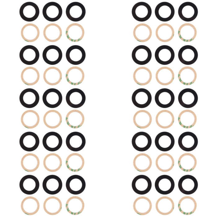 10set Back Camera Lens, For Samsung Galaxy M54 SM-M546B, For Samsung Galaxy M14 SM-M146B, For Sam...