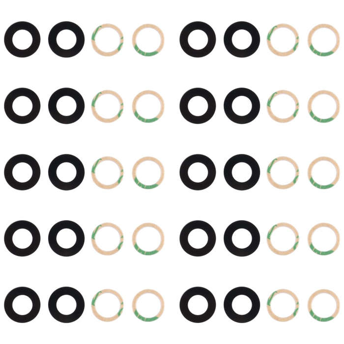 10set Back Camera Lens, For Samsung Galaxy M54 SM-M546B, For Samsung Galaxy M14 SM-M146B, For Sam...