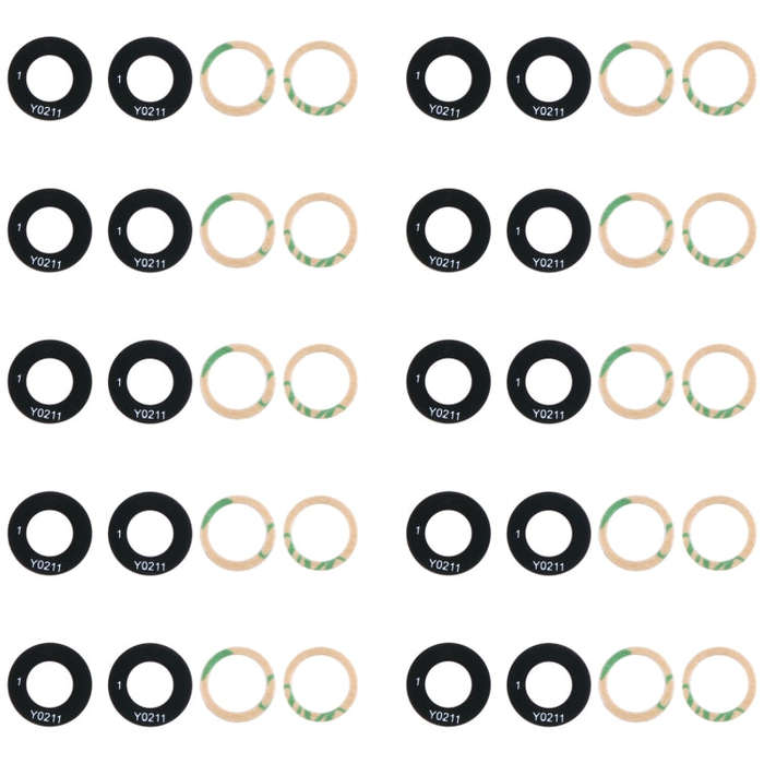 10set Back Camera Lens, For Samsung Galaxy M54 SM-M546B, For Samsung Galaxy M14 SM-M146B, For Sam...