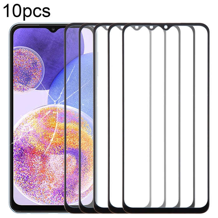10pcs Front Screen Outer Glass Lens with OCA Optically Clear Adhesive, For Samsung Galaxy F15 SM-...